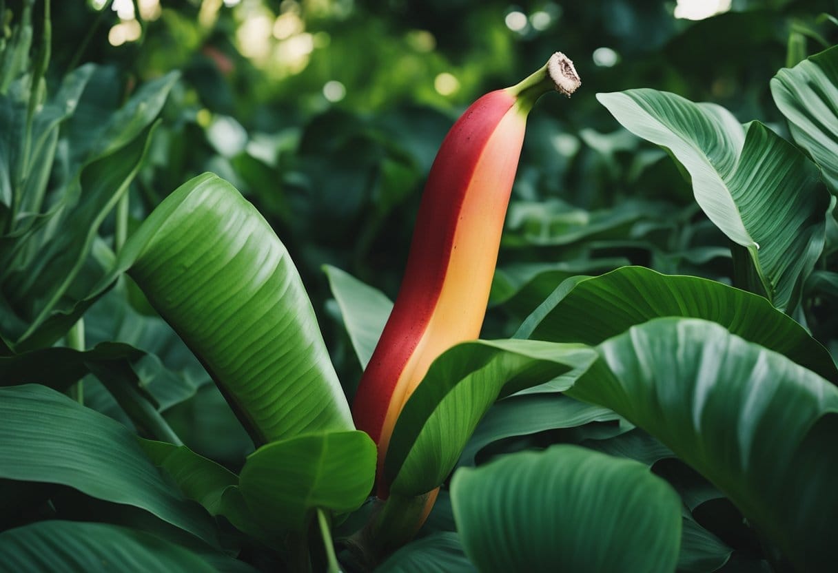 image-222 - Preventive Medicine Daily A red banana surrounded by medicinal herbs and plants